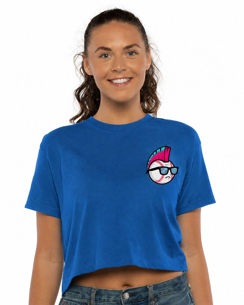 Women's Neon logo T-Shirt - Cropped Fit